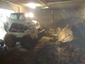 Under house excavation Jasons Bobcats Wollongong